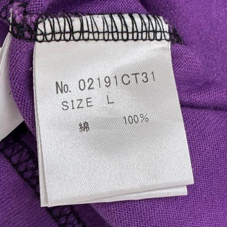  Hysteric Glamour ヒステリックグラマー Tシャツ SIZE L 古着 02161CT31 ブラック×パープル