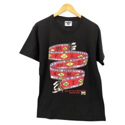 □□ 90s Lee Tシャツ SIZE M 古着 ブラック Bランク