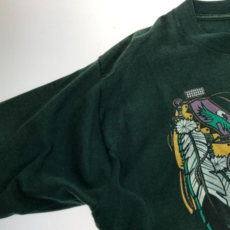  90s SCREEN STARS Tシャツ SIZE L 古着  グリーン