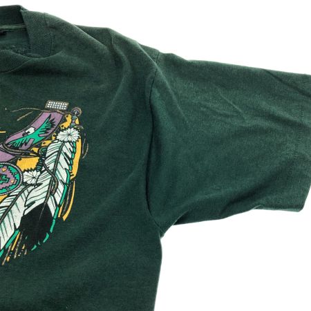  90s SCREEN STARS Tシャツ SIZE L 古着  グリーン