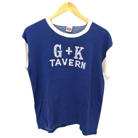  60s MASON Tシャツ 古着 42-44(2L) ブルー