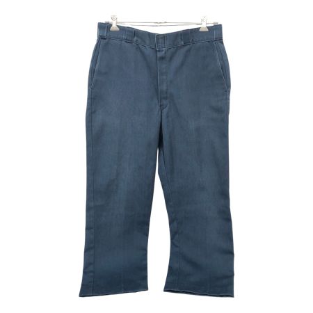  80s Dickies パンツ 874 古着 アタリ有 白タグ アメリカ製 ネイビー