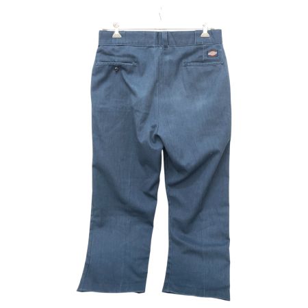  80s Dickies パンツ 874 古着 アタリ有 白タグ アメリカ製 ネイビー