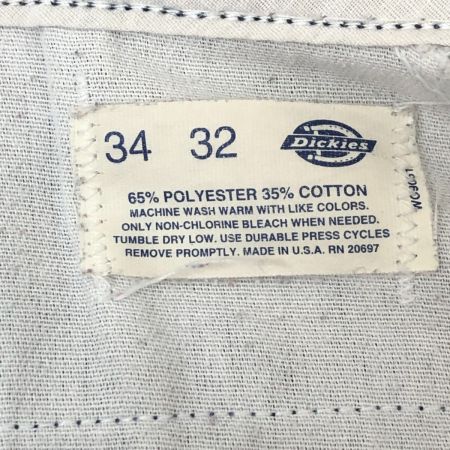  80s Dickies パンツ 874 古着 アタリ有 白タグ アメリカ製 ネイビー