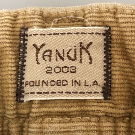  YANUK ヤヌーク パンツ コーデュロイパンツ SIZE M ベージュ