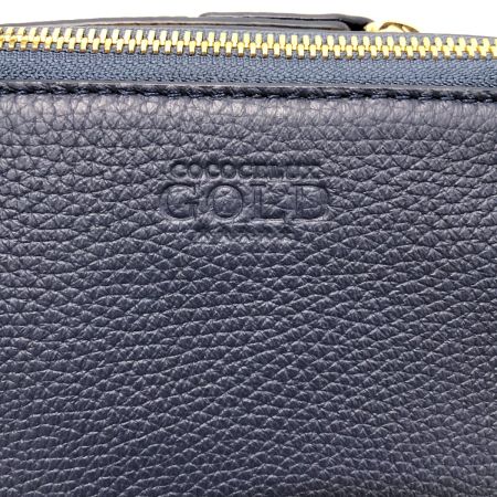  COCOCELUX GOLD バッグ 2WAYバッグ ハンドバッグ ショルダーバッグ ネイビー