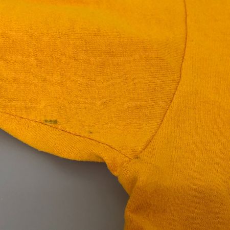  90s FRUIT OF THE LOOM Tシャツ SIZE M 古着 イエロー