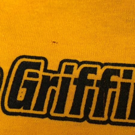  90s FRUIT OF THE LOOM Tシャツ SIZE M 古着 イエロー