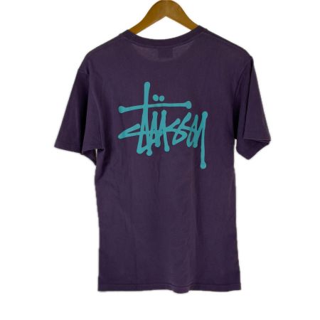  stussy ステューシー Tシャツ SIZE S 古着 パープル