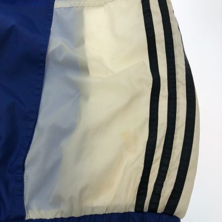  80s adidas ジャケット ナイロンジャケット SIZE XXL 古着 ネイビー