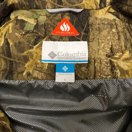  Columbia コロンビア ジャケット マウンテンパーカー SIZE S  PM3101 ブラック×カモフラ