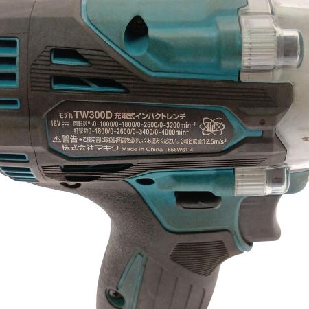  MAKITA マキタ 充電式インパクトレンチ　18Ｖ TW300DRGX グリーン