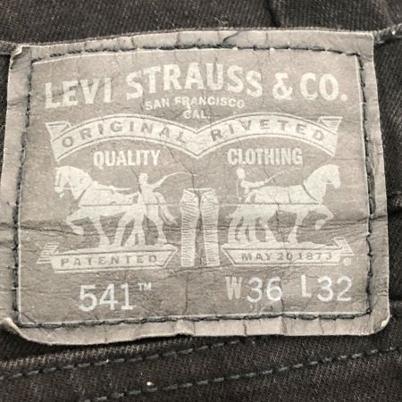  Levis ジーンズ 541 SIZE W36×L32 古着 裾ダメージ有 古着 ブラック