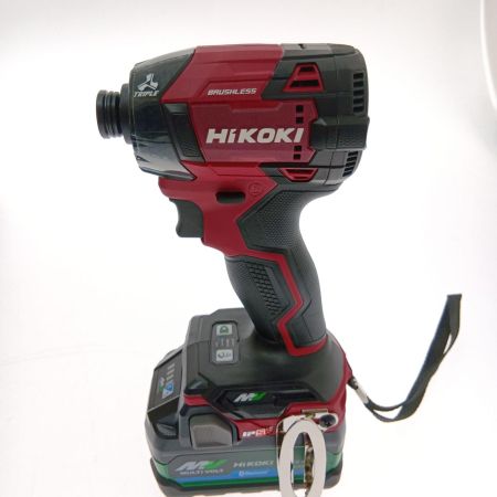  HiKOKI ハイコーキ コードレスインパクトドライバ　36Ｖ WH36DD スコーピオンレッド