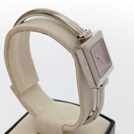  GUCCI グッチ バングルウォッチ 腕時計 1900L  シェルピンク
