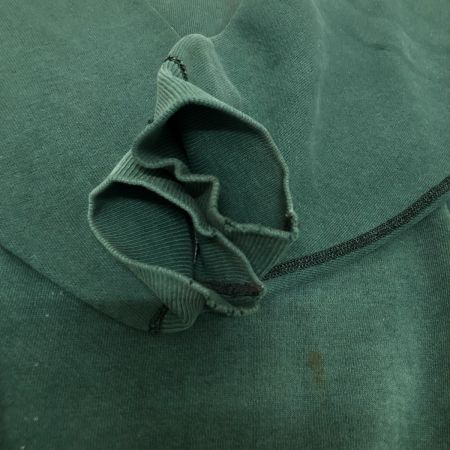  60s RUSSELL スウェット トレーナー Lサイズ 古着 サイズタグ後期  前Vガゼット フロッキープリント グリーン