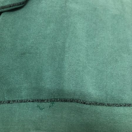  60s RUSSELL スウェット トレーナー Lサイズ 古着 サイズタグ後期  前Vガゼット フロッキープリント グリーン