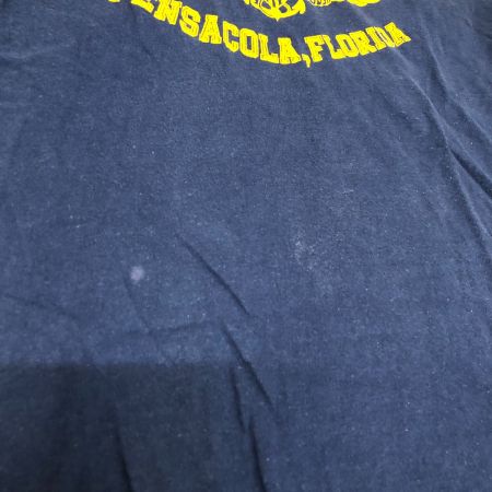  70s Henes Tシャツ SIZE L 古着 三角タグ ネイビー