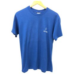 □□ 80s Stedman Tシャツ SIZE L 古着 ブルー Cランク