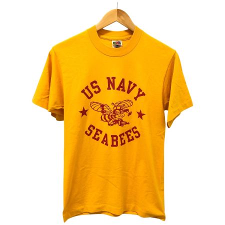  00s FRUIT OF THE LOOM Tシャツ SIZE S 古着 イエロー