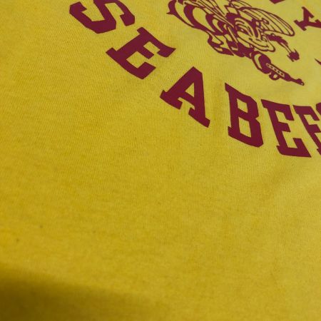  00s FRUIT OF THE LOOM Tシャツ SIZE S 古着 イエロー