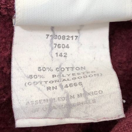  90~00s Lee パーカー プルオーバーパーカー SIZE L 古着 ワインレッド