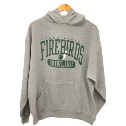 □□ 90s JERSEYS パーカー プルオーバーパーカー SIZE L 古着 メキシコ製 グレー Cランク