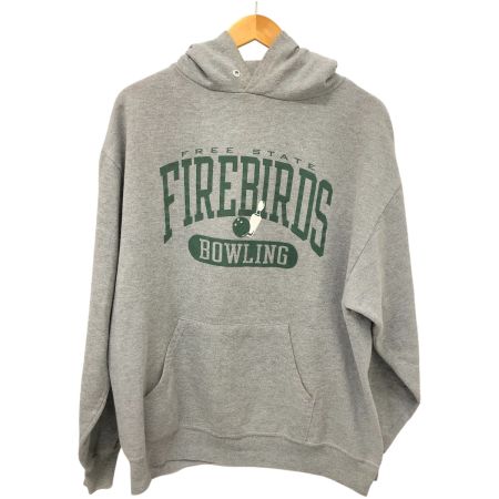  90s JERSEYS パーカー プルオーバーパーカー SIZE L 古着 メキシコ製 グレー