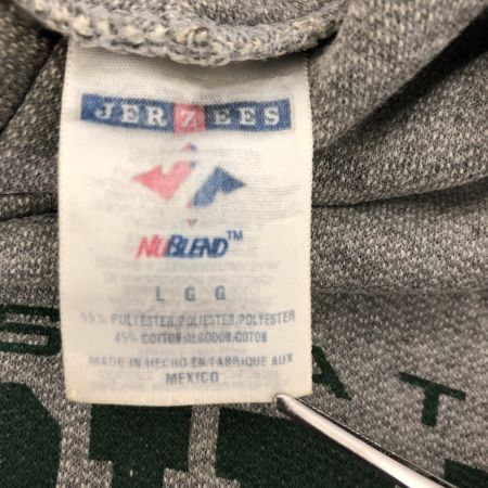  90s JERSEYS パーカー プルオーバーパーカー SIZE L 古着 メキシコ製 グレー