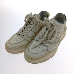 □□ Ami Alexandre Mattiussi スニーカー　サイズ39　 アイボリー Cランク