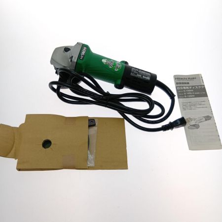  HiKOKI ハイコーキ 100ｍｍ電気ディスクグラインダ　　細径 G10SP4