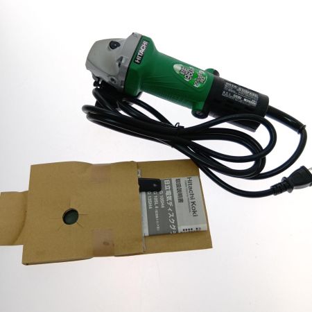  HiKOKI ハイコーキ 100ｍｍ　細径　電気ディスクグラインダ G10SP4