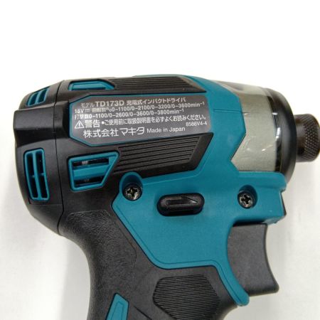  MAKITA マキタ 充電式インパクトドライバ18V TD173DRGX