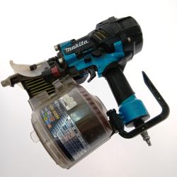□□ MAKITA マキタ 90ｍｍ高圧エア釘打 AN936H ブルー 本体のみ Cランク
