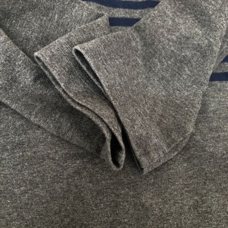  THE NORTH FACE ザノースフェイス Tシャツ 長袖Tシャツ ボーダー SIZE M NT81837 グレー×ネイビー