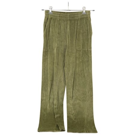  FilMelange パンツ ベロアパンツ SNELL 古着 221-2027 オリーブ