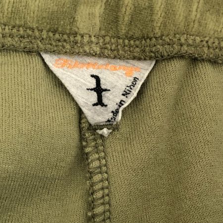  FilMelange パンツ ベロアパンツ SNELL 古着 221-2027 オリーブ
