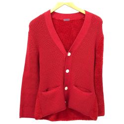 □□ SueUNDERCOVER カーディガン 1(S) 古着 SUY1901 レッド Cランク