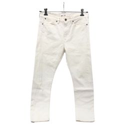 □□ LAD MUSICIAN ラッド ミュージシャン パンツ 古着 44 2115-510 ホワイト Cランク