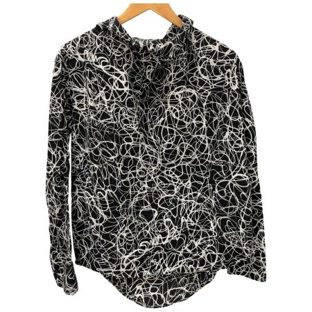  LAD MUSICIAN ラッド ミュージシャン シャツ プルオーバーシャツ 42 2116-132 ホワイト×ブラック