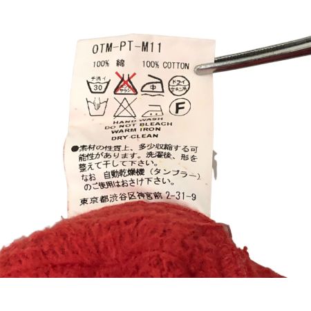  FACETASM パンツ カットオフスウェットパンツ 4 古着 OTM-PT-M11 レッド