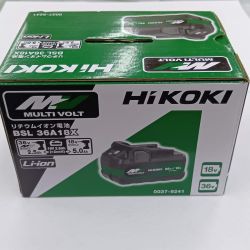 □□ HiKOKI ハイコーキ リチウムイオン電池 マルチボルト 36V 2.5Ah 18V バッテリー  BSL36A18X Sランク