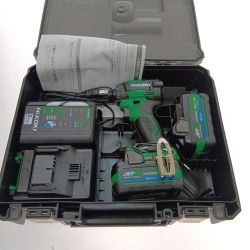 □□ HiKOKI ハイコーキ コードレスインパクトドライバ　36Ｖ WH36DD グリーン Sランク