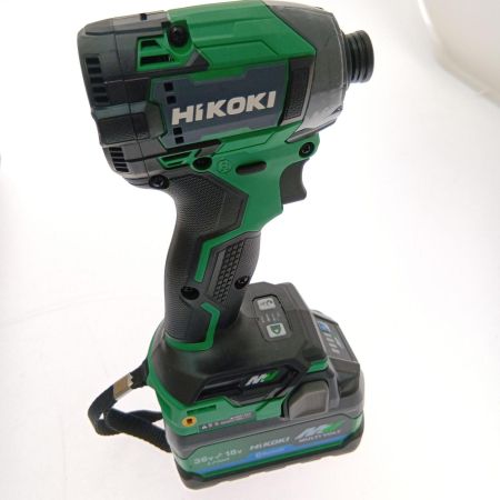  HiKOKI ハイコーキ コードレスインパクトドライバ　36Ｖ WH36DD グリーン