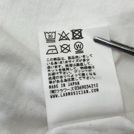  LAD MUSICIAN ラッド ミュージシャン Tシャツ 古着 44 ホワイト