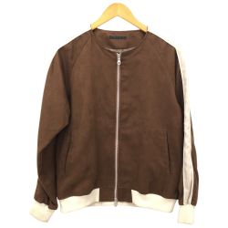 □□ DISCOVERED ブルゾン ノーカラーブルゾン 1 古着 DC-AW16-SBL-01 ブラウン Cランク