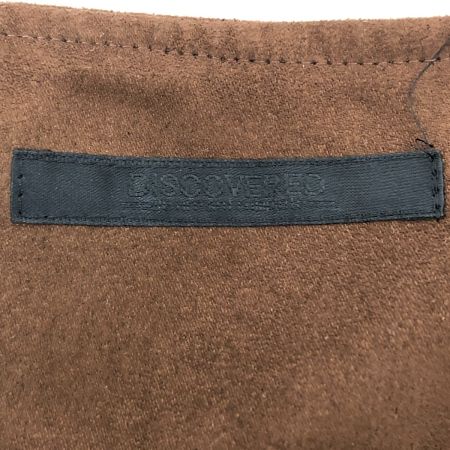  DISCOVERED ブルゾン ノーカラーブルゾン 1 古着 DC-AW16-SBL-01 ブラウン