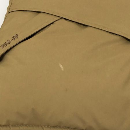  MARMOT マーモット ジャケット ダウンジャケット SIZE L マンモスダウンパーカー750FP  TSFMD211AT ベージュ