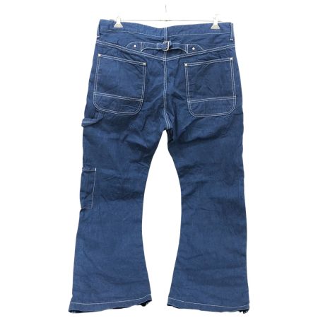  HOUSTON ヒューストン パンツ ペインターパンツ 36R 古着 インディゴ