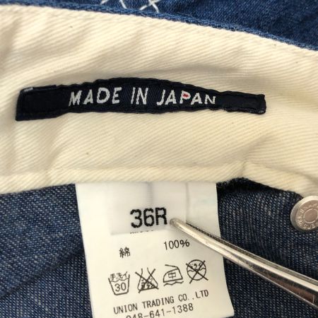  HOUSTON ヒューストン パンツ ペインターパンツ 36R 古着 インディゴ
